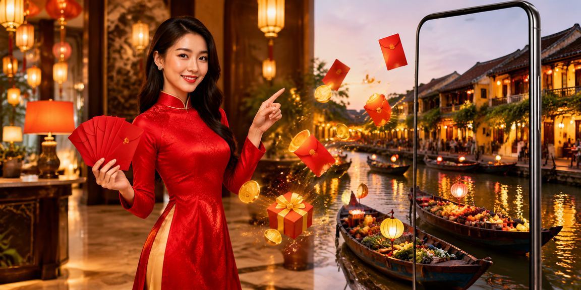 Phong bì đỏ may mắn tại Hội An – biểu tượng thịnh vượng và khuyến mãi hấp dẫn trên 509