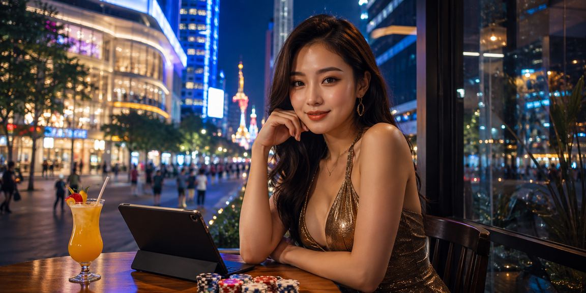 Người chơi Việt Nam tập trung xem màn hình cá cược trong không gian hiện đại